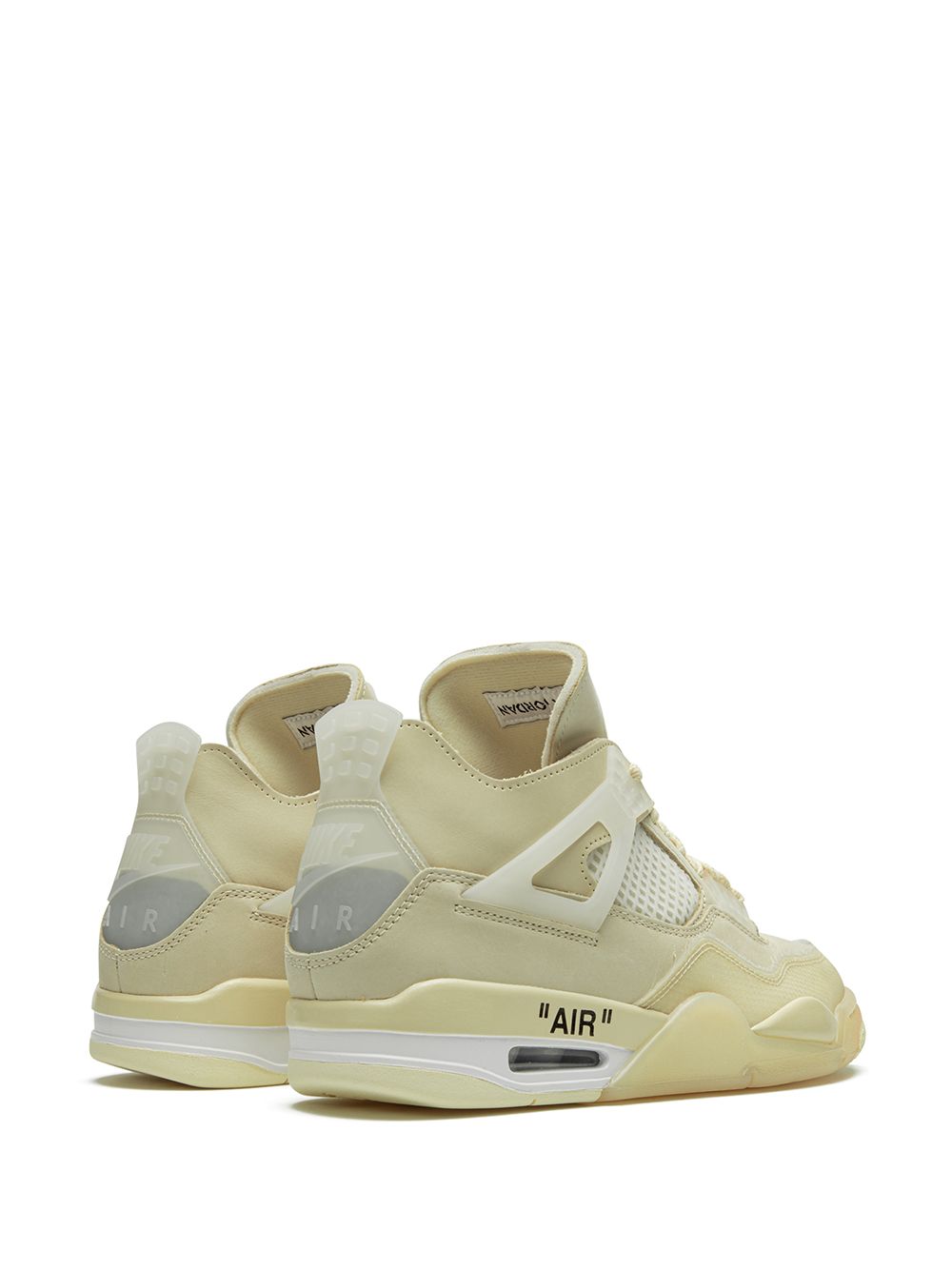 Air Jordan4X off white Sail - Image 3