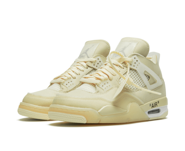 Air Jordan4X off white Sail - Image 2