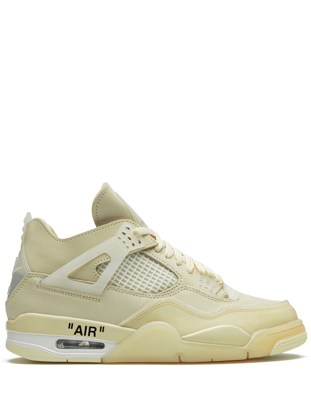 Air Jordan4X off white Sail